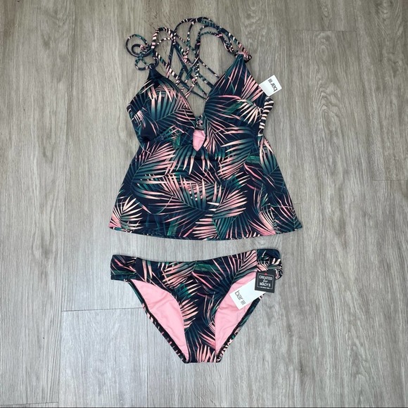 Bar III Women's Bali Nights Moderate Coverage Hipster Bikini Swim Bottoms - Picture 3 of 4